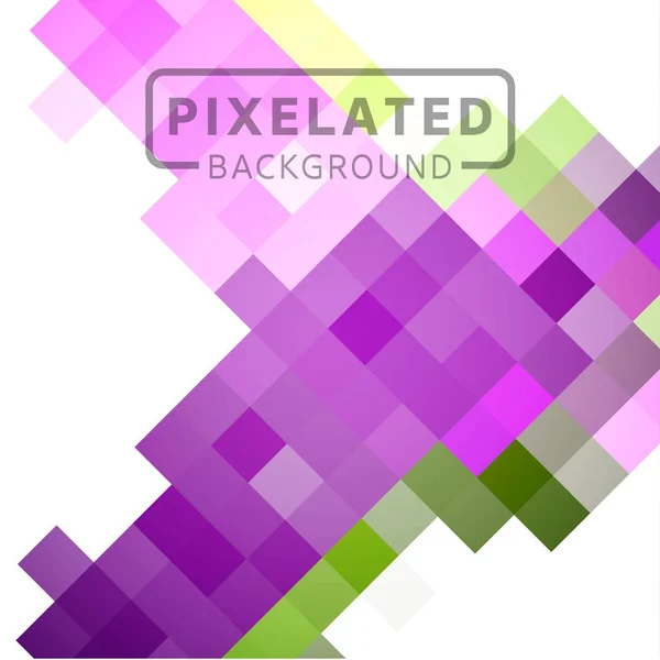 Modèle coloré pixellisé — Image vectorielle