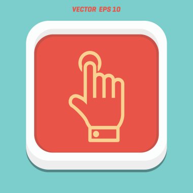 Düz simgeye dokunun