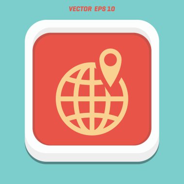 Dünya harita simgesi