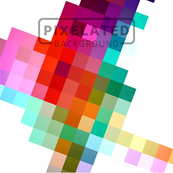 Πολύχρωμο μοτίβο pixelated — Διανυσματικό Αρχείο