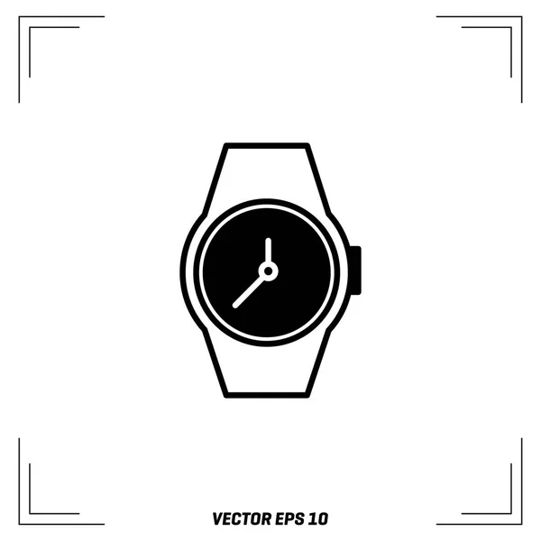 Smart watch flat icon — Stock Vector