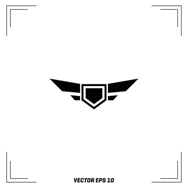 Icona Distintivo Esercito — Vettoriale Stock