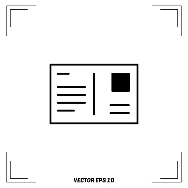 Plantilla de diseño del sitio web icono plano — Vector de stock