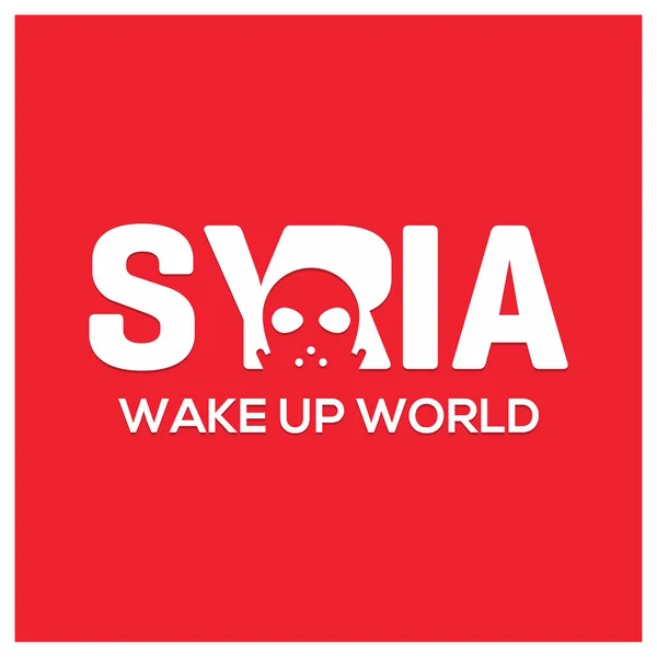 Krieg in Syrien beenden — Stockvektor