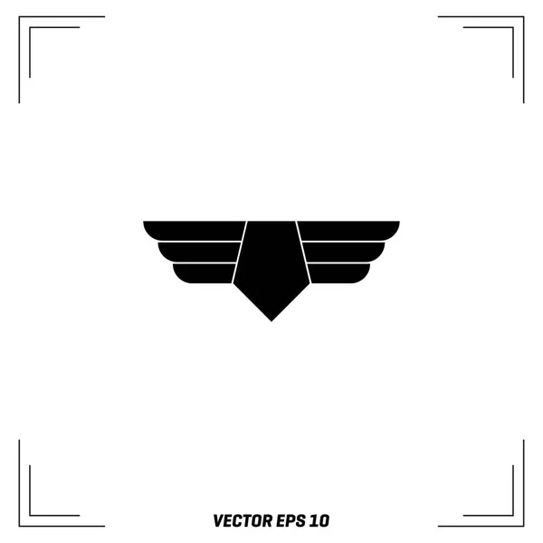 Icono de insignia del ejército — Vector de stock