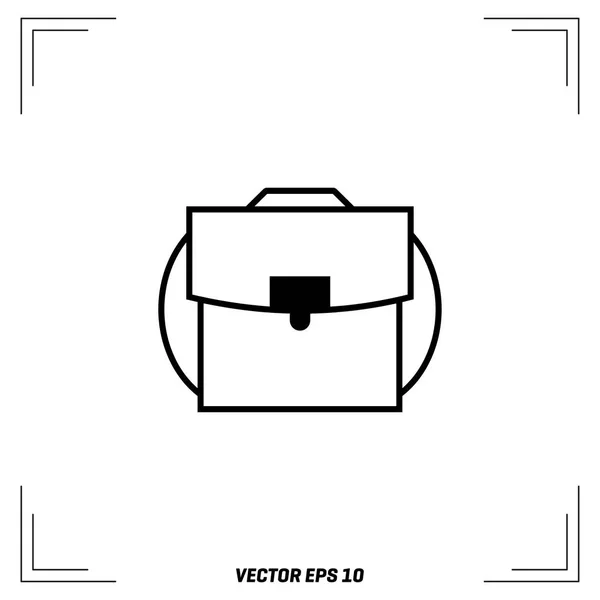 Mochila Icono plano — Vector de stock