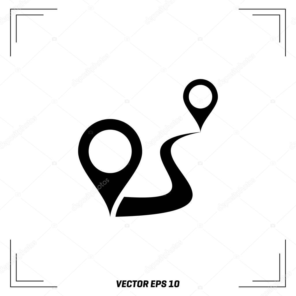 Map pointers icon