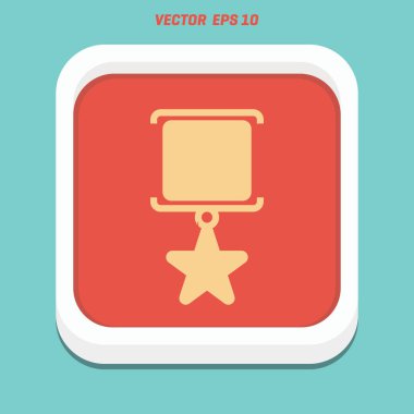 madalya düz simgesi 