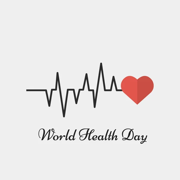 Día Mundial de la Salud — Vector de stock