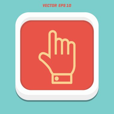 El hareketi yükseltilmiş işaret parmağı ile