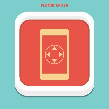 kontrol düğmesi Mobil simgesinin