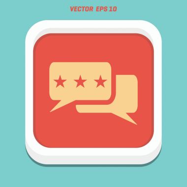 konuşma balonları simgesi