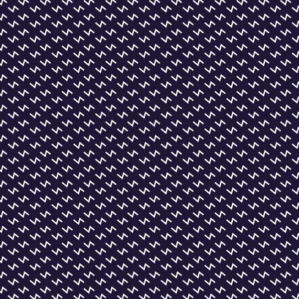 Modèle de zigzags blancs — Image vectorielle