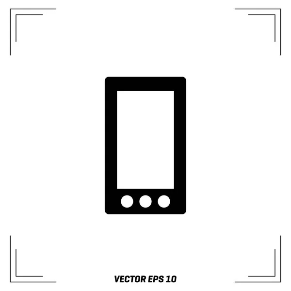 Teléfono Icono plano — Vector de stock