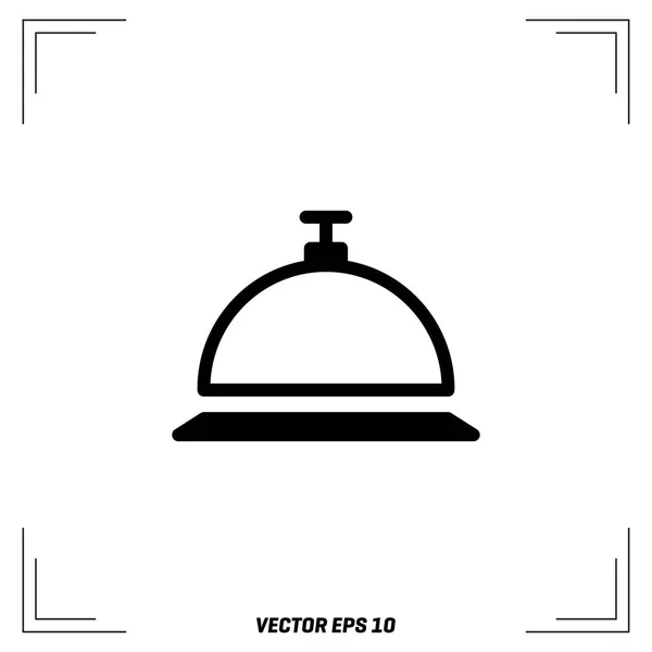 Olla caliente icono plano — Vector de stock