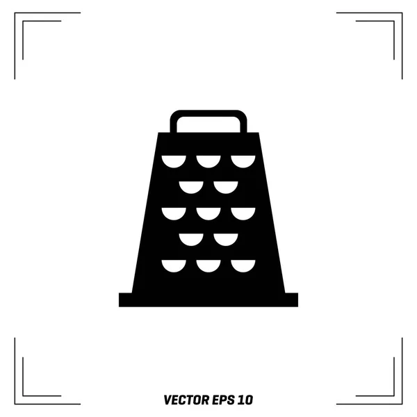 Rács lapos ikon — Stock Vector
