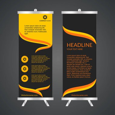 modern iş roll-up 
