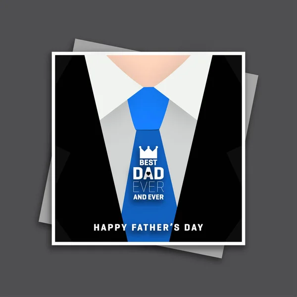 Flyer design for Fathers Day — Stock Vector