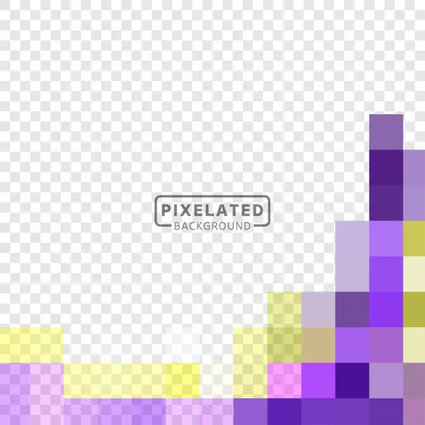 Pixelado padrão colorido —  Vetores de Stock