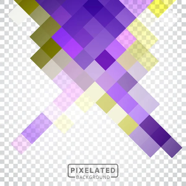 Pixelated barevný vzor — Stockový vektor