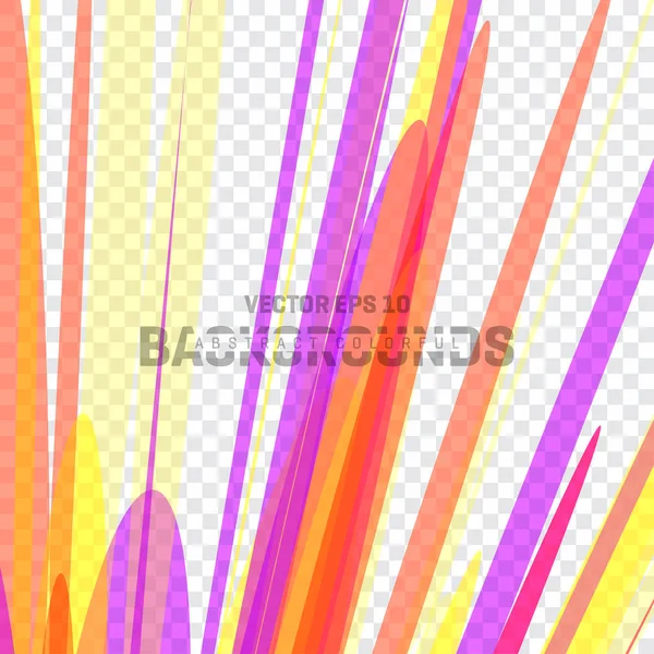 Motif avec des lignes multicolores — Image vectorielle