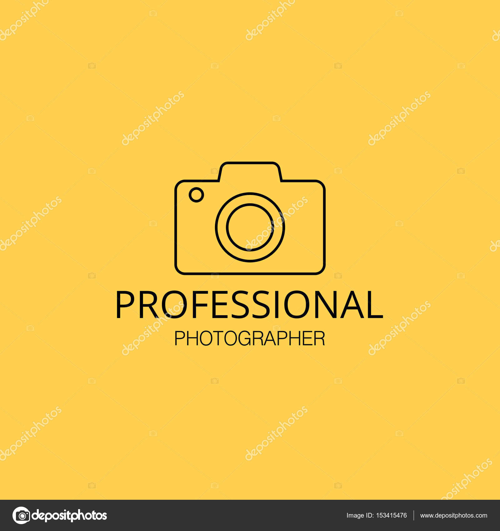 Black camera logo Stock Vector Image by ©ibrandify 153415476