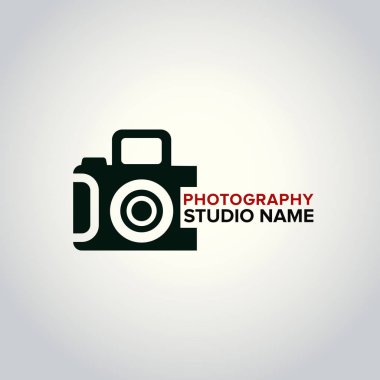 Siyah kamera logosu 