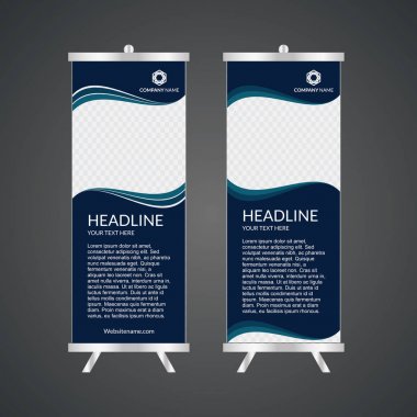 Banner şablon rulo