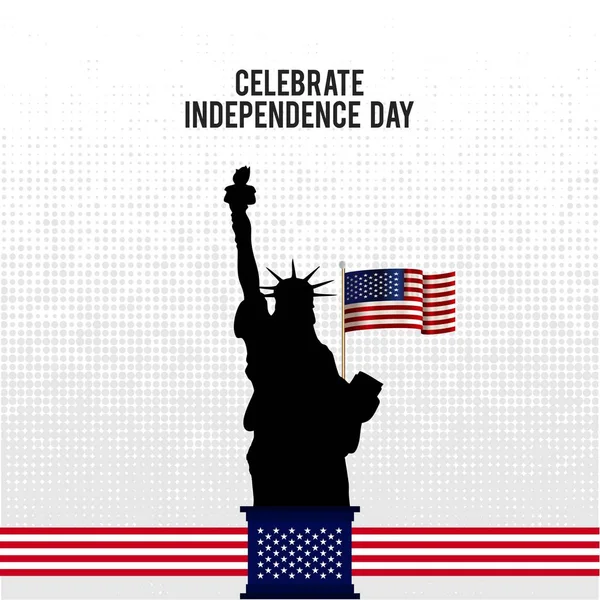 Logo du jour de l'indépendance — Image vectorielle
