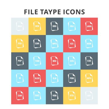 dosya türü simge kümesi