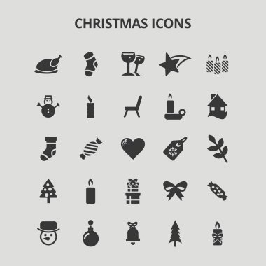 Noel simgeleri kümesi