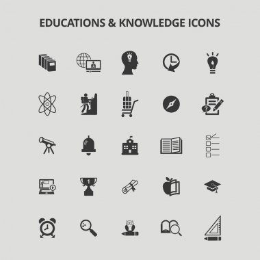 Eğitim ve bilgi simgeler kümesi