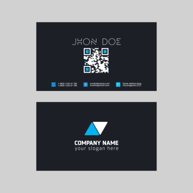 Profesyonel kartvizit yuvarlak kenarlı