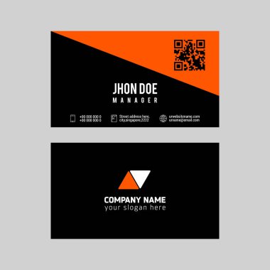 Profesyonel kartvizit yuvarlak kenarlı