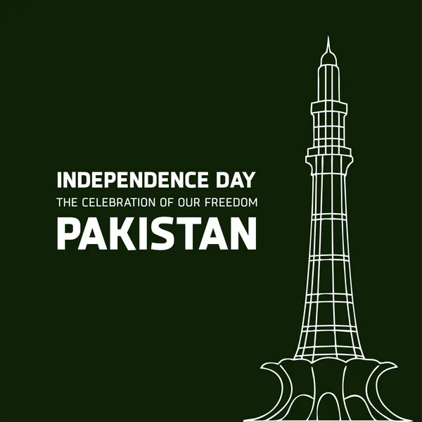 Χαρούμενη ημέρα ανεξαρτησίας banner — Διανυσματικό Αρχείο