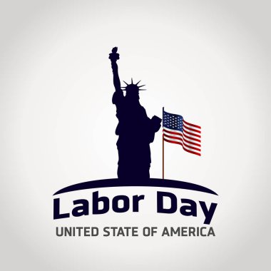 Amerikan bayrağı ve Özgürlük Heykeli 