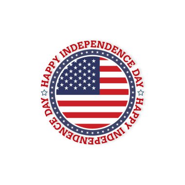 Amerikan bayrakları ve İşçi Bayramı tasarım