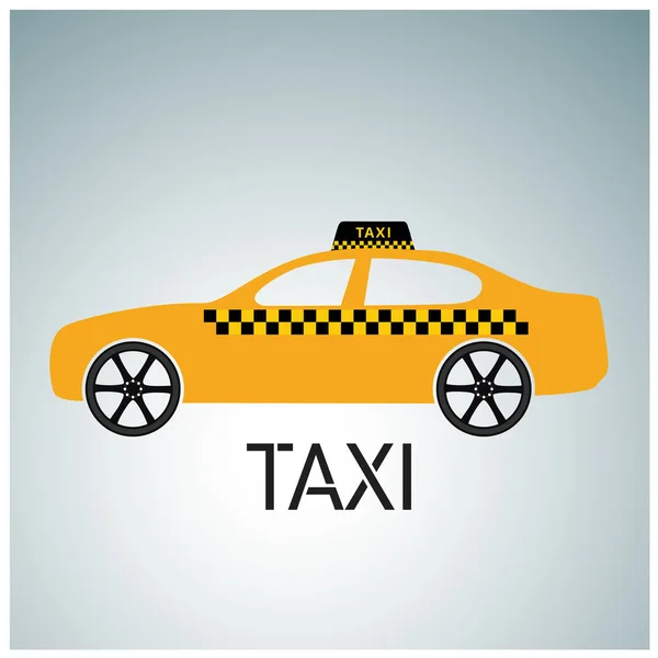 Taxi Icône plat — Image vectorielle