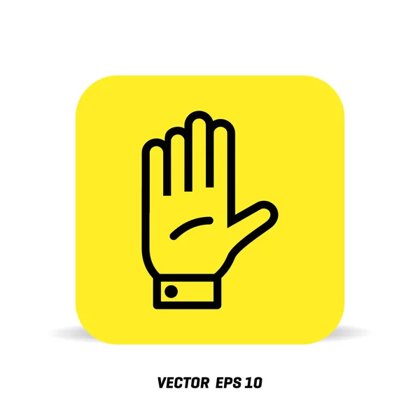 Kliknij ikonę dłoni — Wektor stockowy