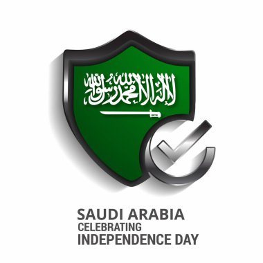 Suudi Arabistan Bağımsızlık günü kartı 