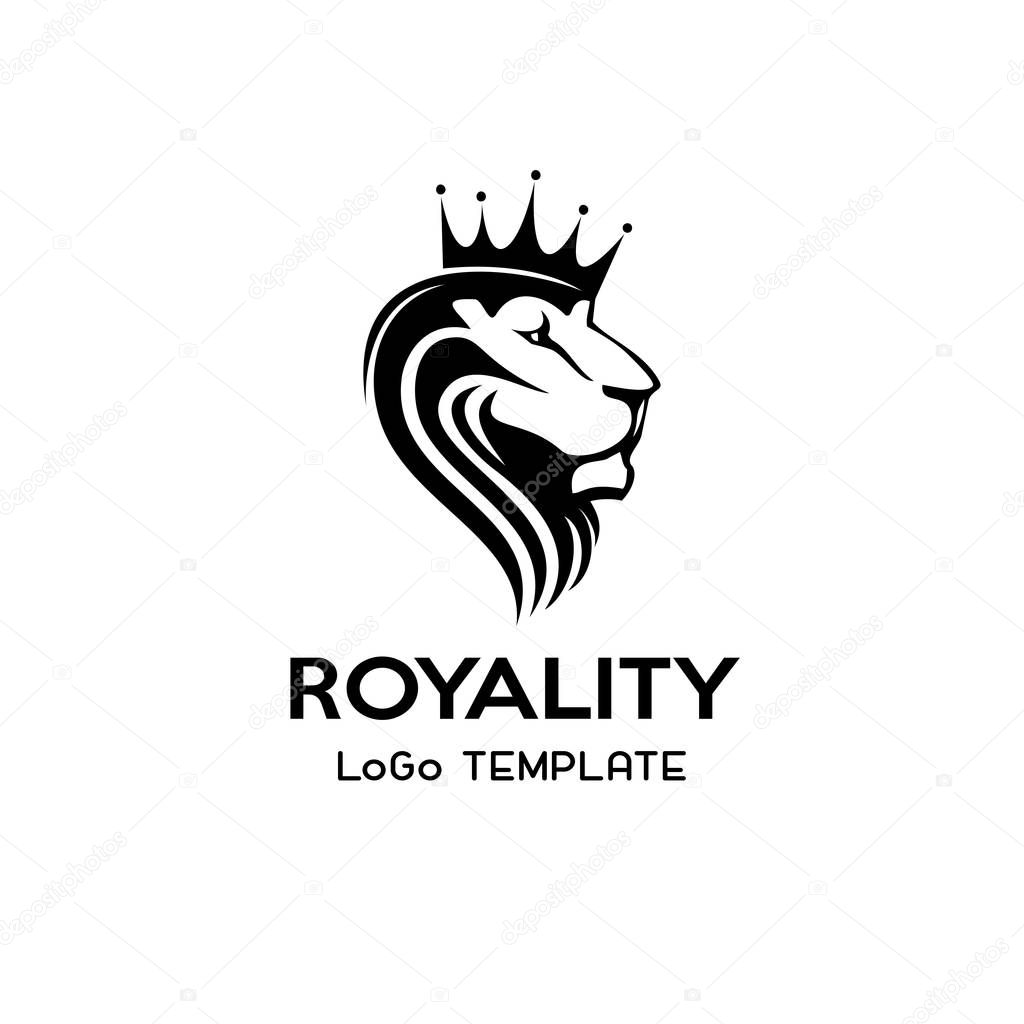 Lion head Logo Template, vector, illustration