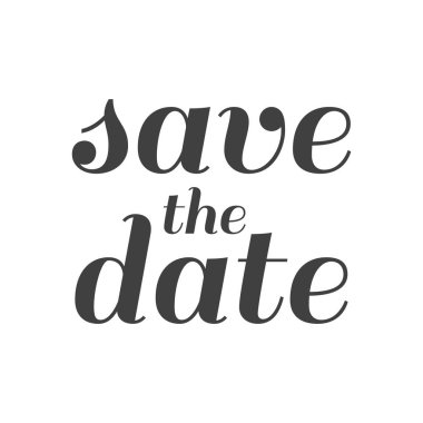 Düğün kartı için hat