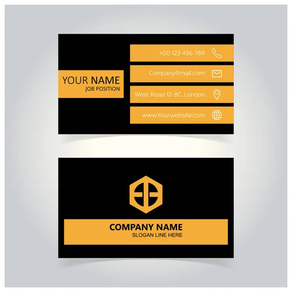 Business Card template — Stock Vector
