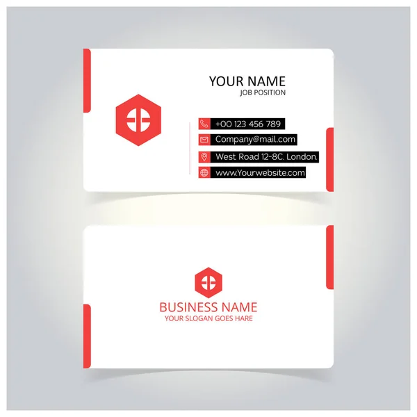 Business Card template Stock Vector