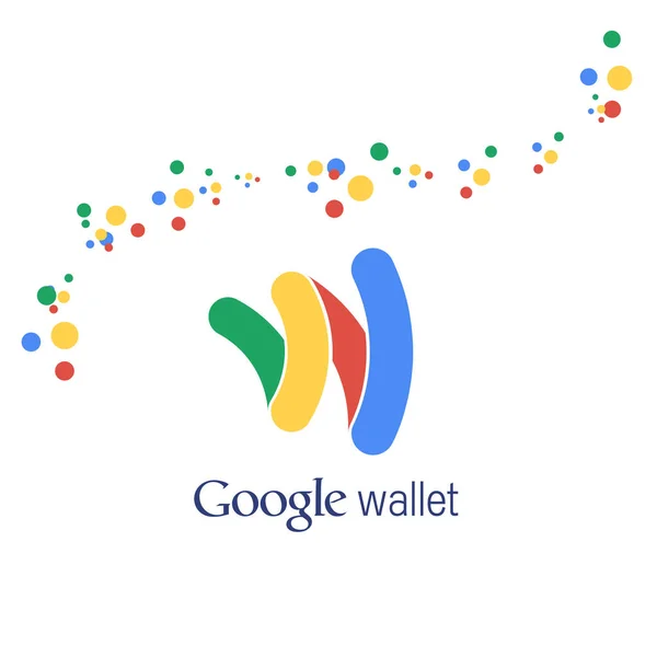 谷歌钱包徽标 — 图库矢量图片