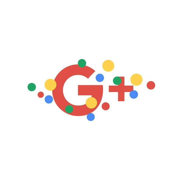 Google Plus wallpaper — 스톡 벡터