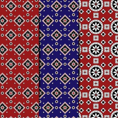 Sindi Ajrak desen koleksiyonu