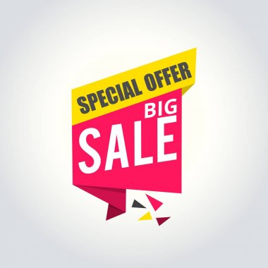 satış flaması şablonu 