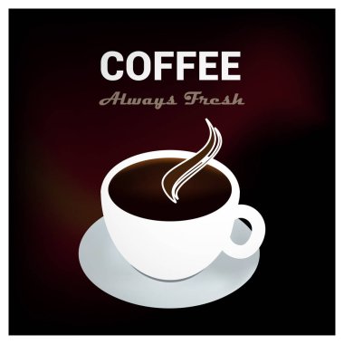 beyaz kahve fincanı