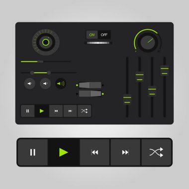 Müzik çalar şablonu 